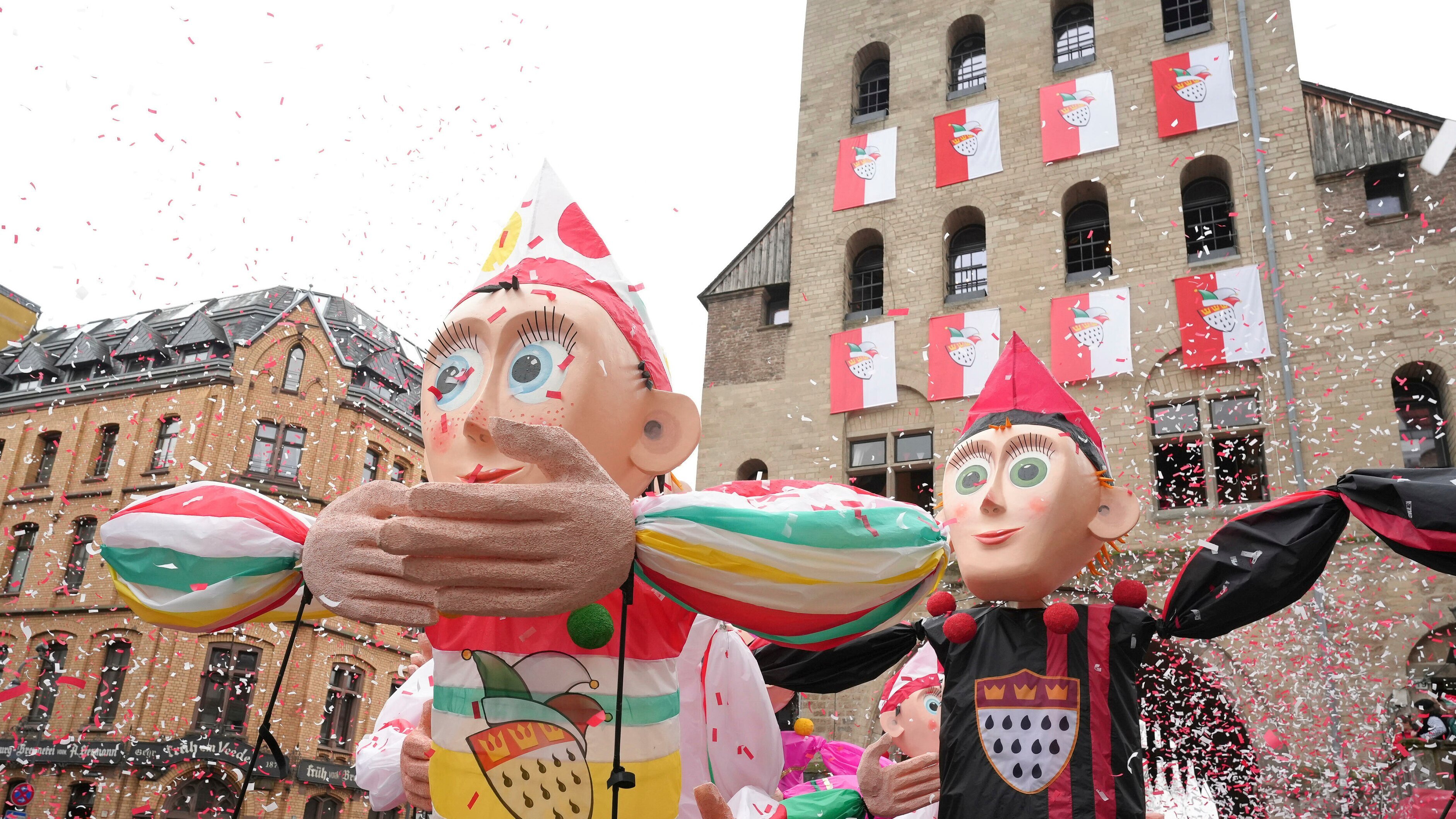 Rosenmontagszug aus Köln 2025 – Live