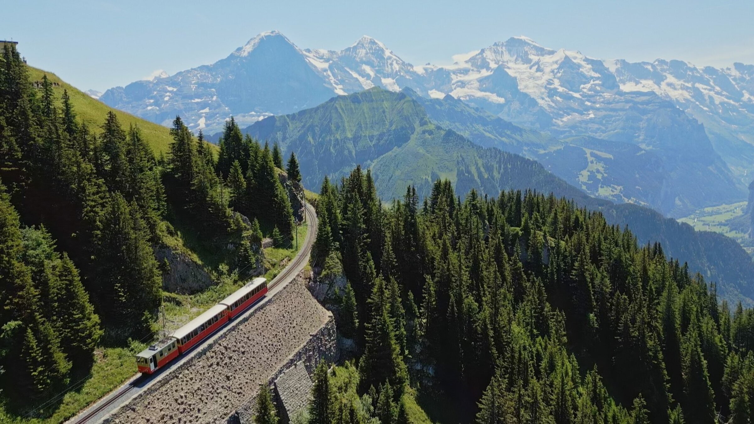 Spektakuläre Bergbahnen der Schweiz