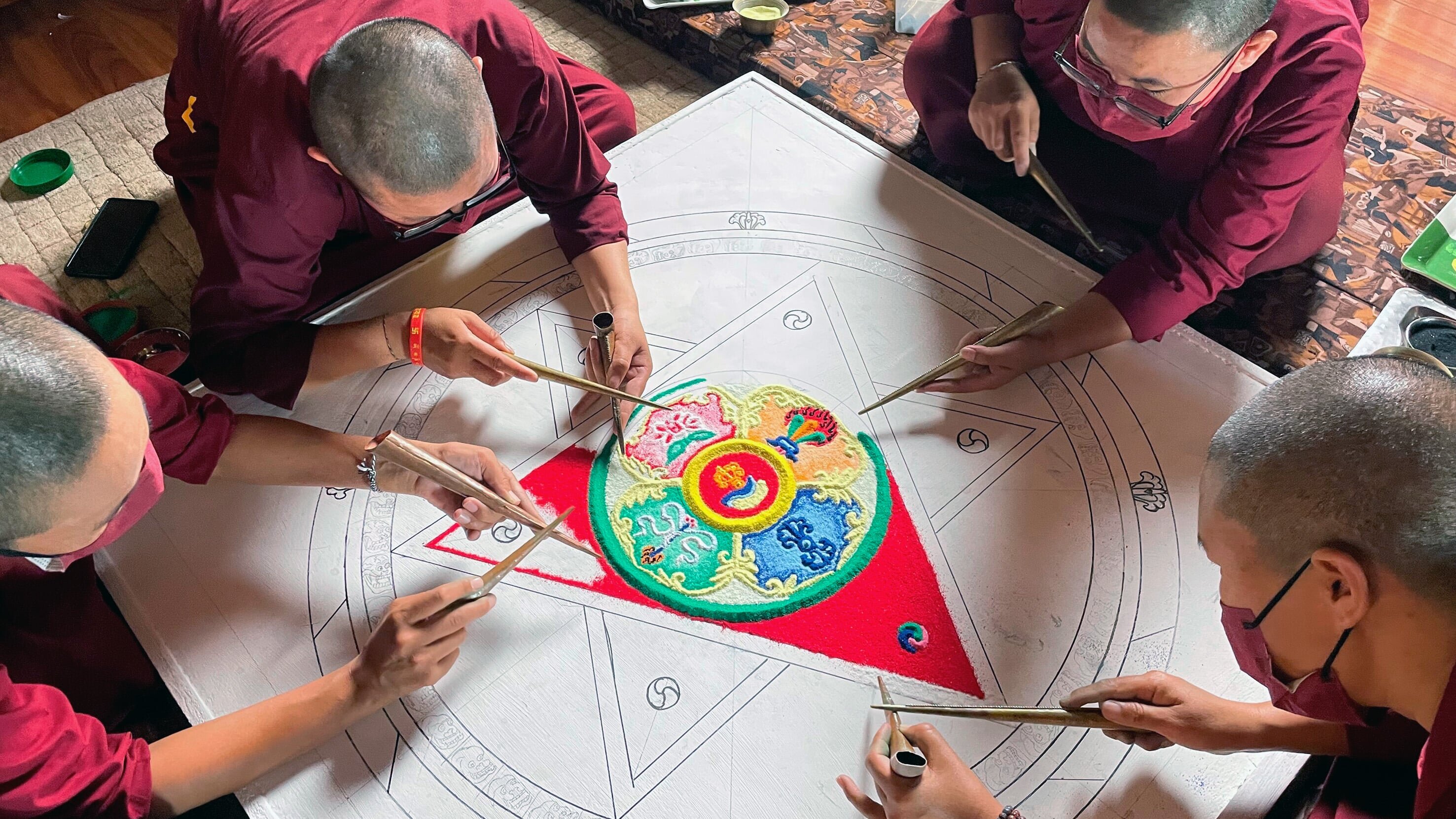 Ein Palast aus Sand: Nepals magische Mandalas