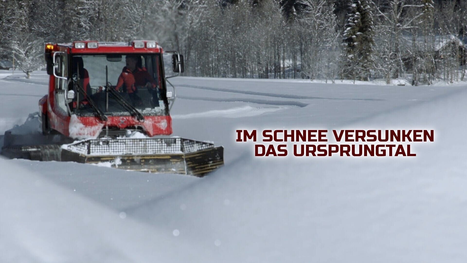 Im Schnee versunken – Das Ursprungtal