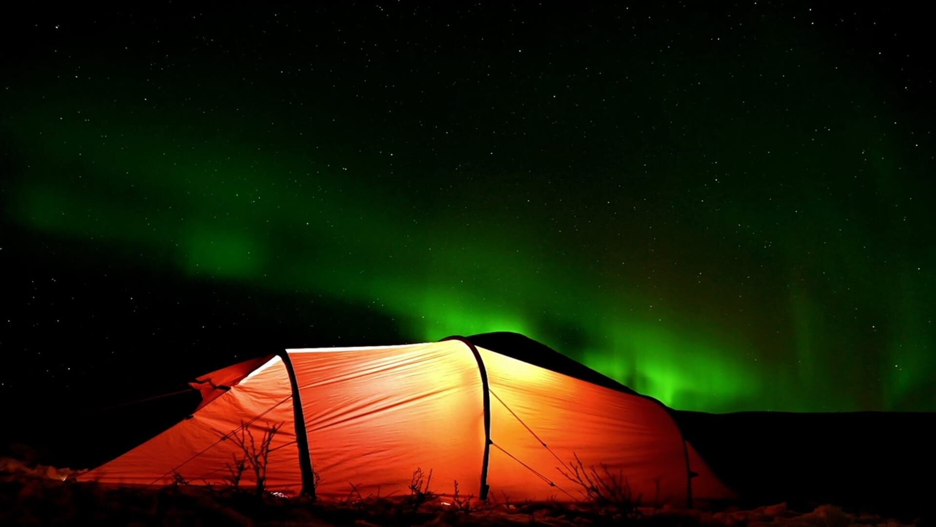 Fjeldvinter i det nordlige Lapland